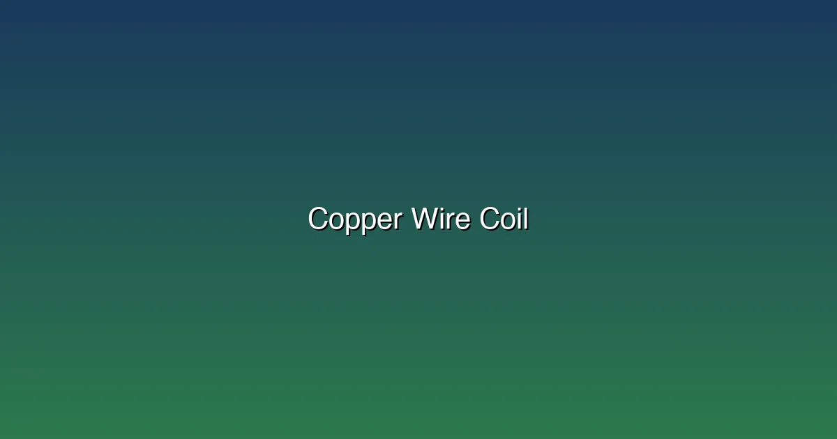 Copper Strip - Coil packaging
